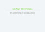 proofread, edit and perfect your grant application